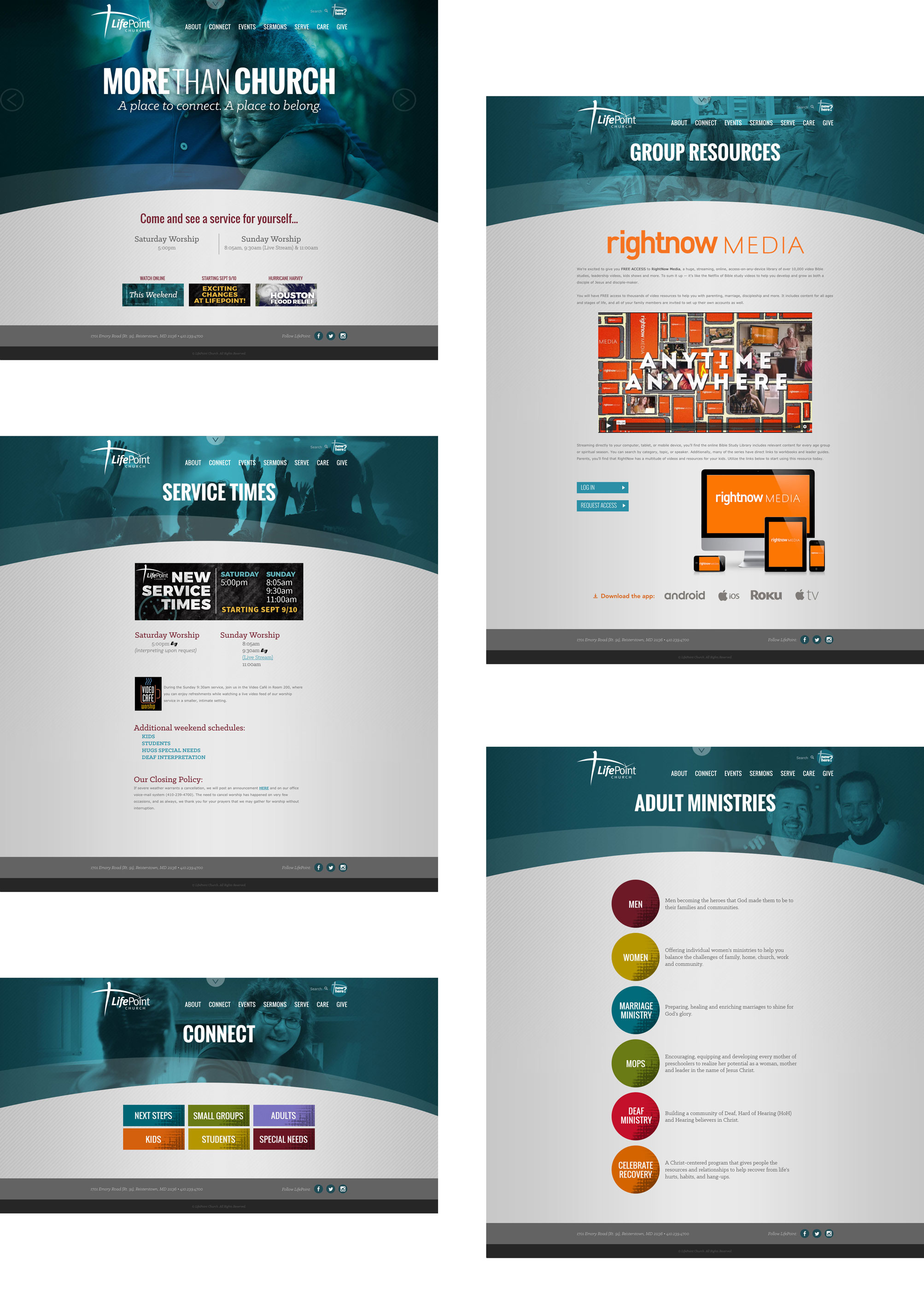 LifePoint Church web pages 1