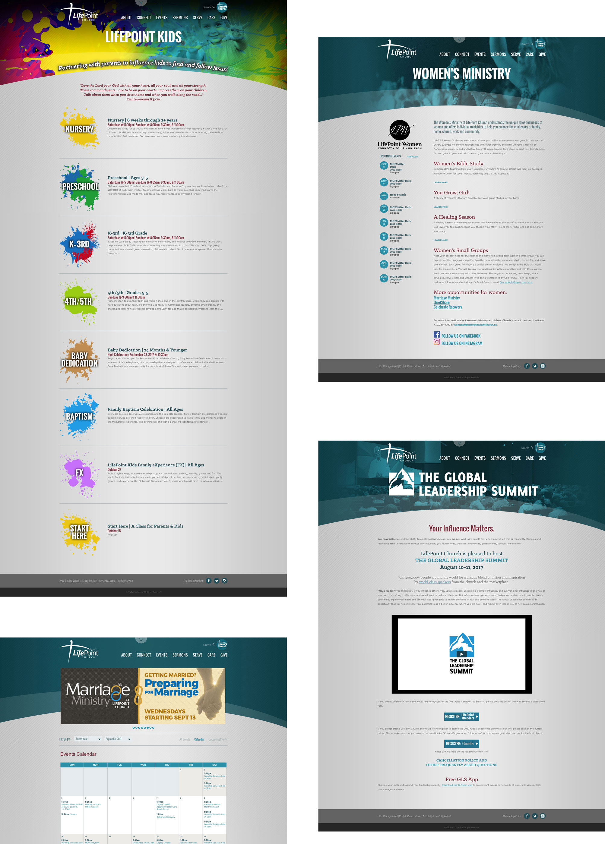 LifePoint Church web pages 2