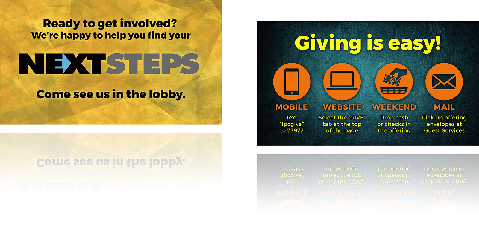 Next Steps, Giving PPT slides